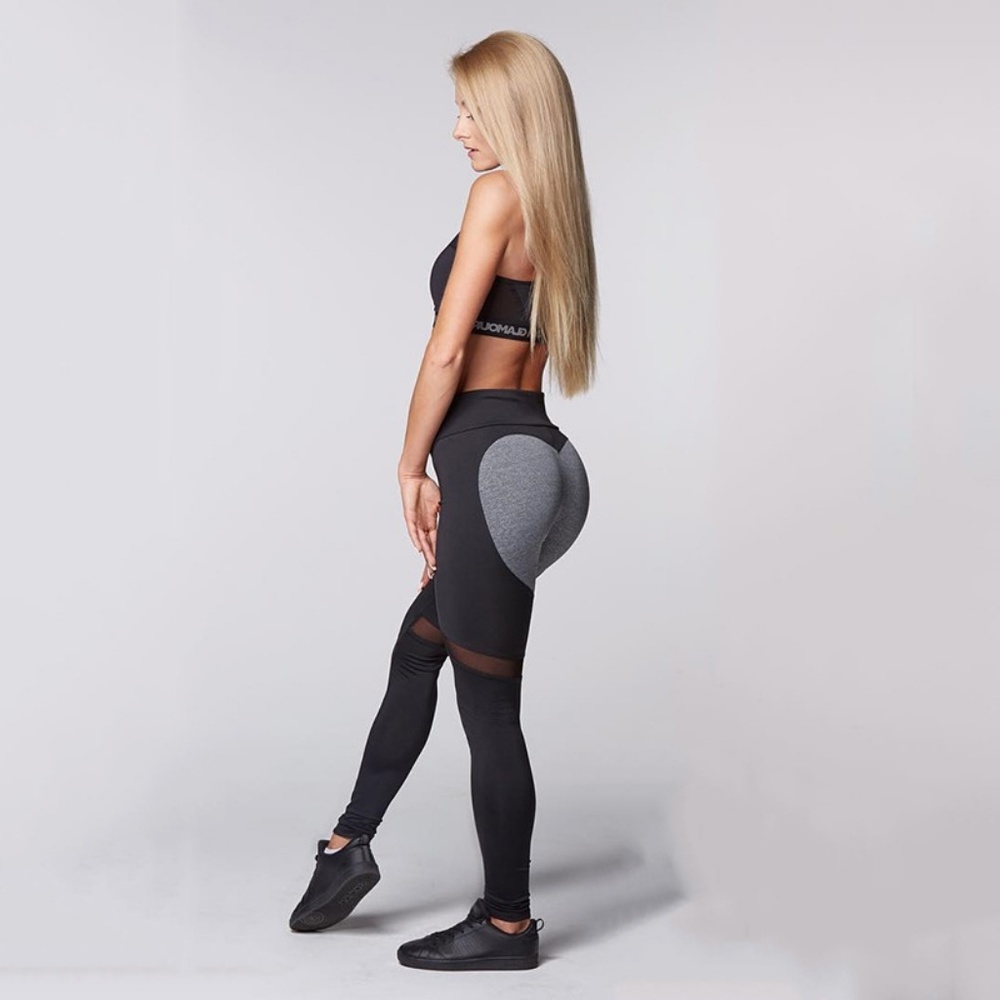  70% OFF CLEARANCE ! Heart Yoga Leggings - Picture 3 of 8